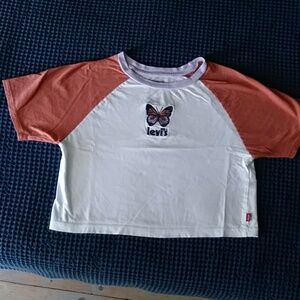 Levi's t-shirt girls 10/12